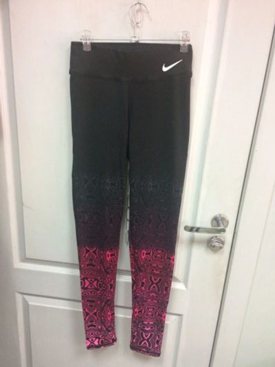 Лот: 9275007. Фото: 1. Спортивные лосины Nike c 1 рубля... Спортивные брюки, штаны