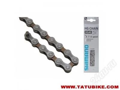 Лот: 2793844. Фото: 1. Цепь Shimano CN-HG40/ 6/7/8 скоростей... Запчасти