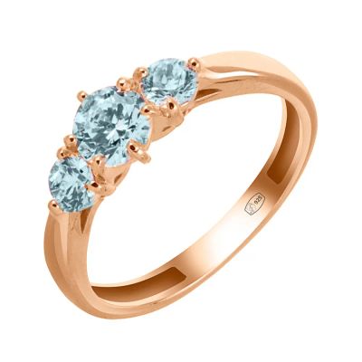Лот: 23804857. Фото: 1. Серебряное кольцо с фианитами. Кольца, перстни