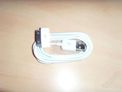 Лот: 370874. Фото: 1. Оригинальный шнур от iphone 3gs. Дата-кабели, переходники
