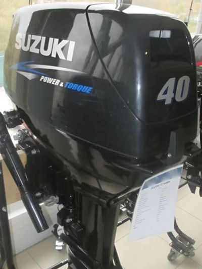 Лот: 25396949. Фото: 1. 2х-тактный лодочный мотор SUZUKI... Лодочные моторы