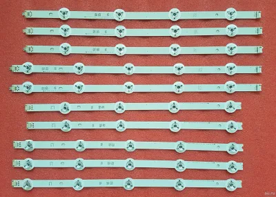 Лот: 19901258. Фото: 1. LED String Новый комплект подсветка... Запчасти для телевизоров, видеотехники, аудиотехники