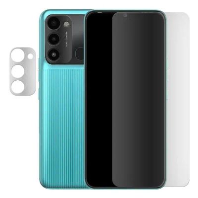 Лот: 24599608. Фото: 1. Защитное стекло Krutoff для Tecno... Защитные стёкла, защитные плёнки