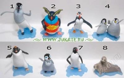 Лот: 2476778. Фото: 1. Happy Feet 2 (№4,8). Игрушки