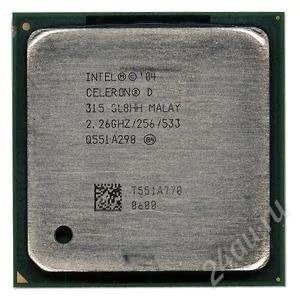 Лот: 1817394. Фото: 1. Процессор Intel Celeron 2.66/256... Процессоры