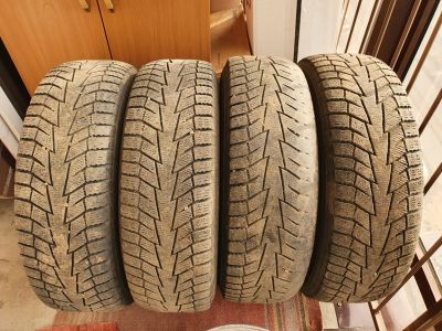 Лот: 17377265. Фото: 1. Резина на докатку Hankook winter... Шины