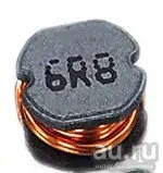 Лот: 21248753. Фото: 1. Катушка индуктивности 6,8 мкГн... Трансформаторы, катушки