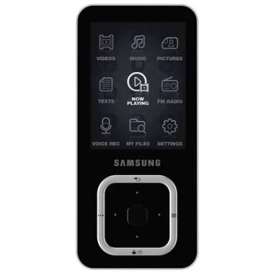 Лот: 7481352. Фото: 1. Плеер Samsung YP-Q3 4Gb (черный... Плееры
