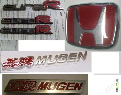 Лот: 1787055. Фото: 1. Шильдик для honda mugen. Детали тюнинга