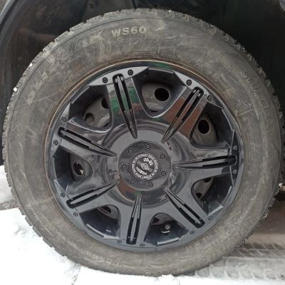 Лот: 16766187. Фото: 1. Комплект Автошин "липучка" Bridgestone... Шины на дисках