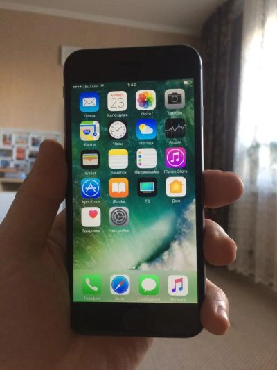 Лот: 9319873. Фото: 1. 100% Оригинал iPhone 6 16gb. Смартфоны