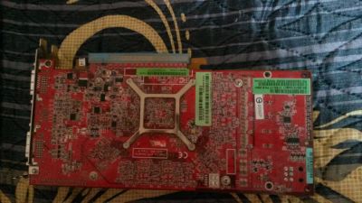 Лот: 7332571. Фото: 1. Видеоплата ati x1950xt pcie 256m. Видеокарты
