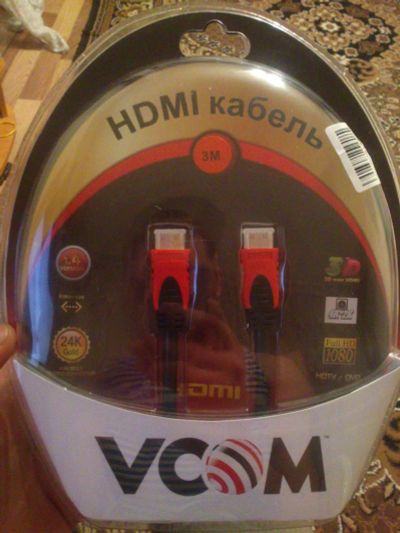 Лот: 8997101. Фото: 1. кабель mini HDMI 3 метра новый... Шнуры, кабели, разъёмы