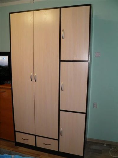 Лот: 4067283. Фото: 1. шкаф венге + дуб. Шкафы, шкафы-купе