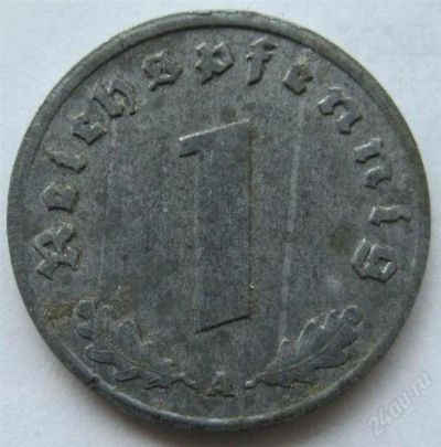 Лот: 1777398. Фото: 1. vz Германия 1 пфениг 1943 A. Германия и Австрия