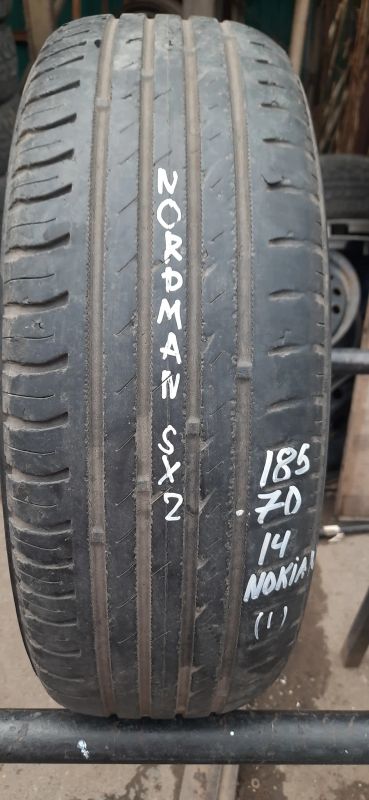 Лот: 23328012. Фото: 1. 1шт 185-70-14 Nokian Nordman SX. Шины