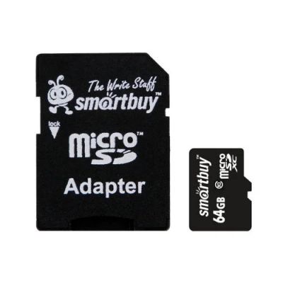 Лот: 4517097. Фото: 1. Карта памяти micro SDXC 64GB Smart... Карты памяти
