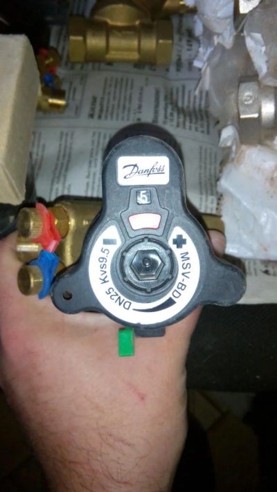 Лот: 9603733. Фото: 1. Клапан балансировочный LENO Danfoss... Водоотведение, водостоки и канализация