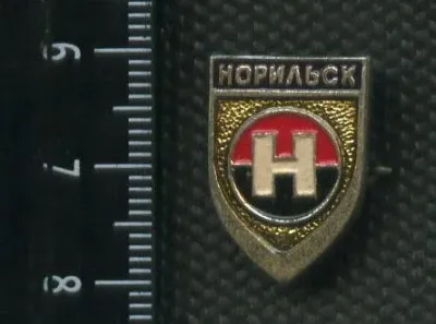 Лот: 24890164. Фото: 1. (№ 4256) значки Норильск. Сувенирные