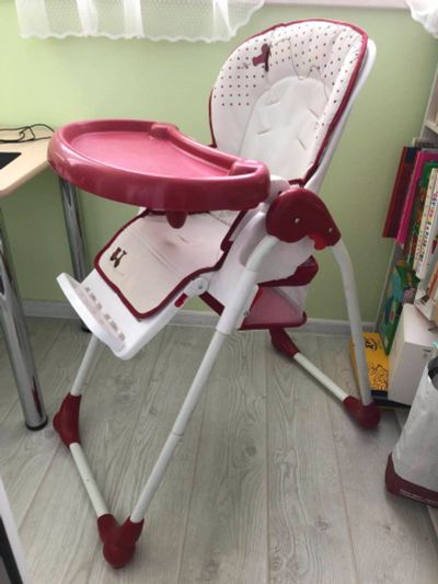 Лот: 14480362. Фото: 1. Стул стульчик детский для кормления. Стульчики для кормления