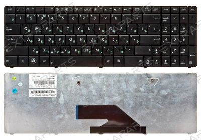 Лот: 18353146. Фото: 1. Клавиатура ASUS K75D (RU) черная... Клавиатуры для ноутбуков