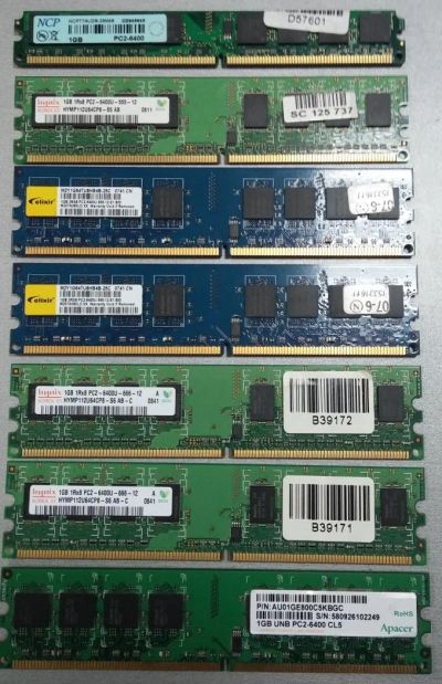 Лот: 5317368. Фото: 1. Оперативная память DDR2 DIMM 1024MB... Оперативная память