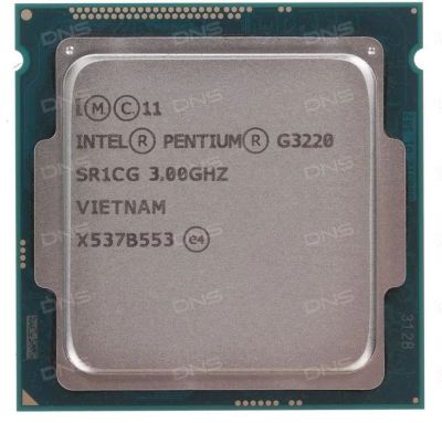 Лот: 12234883. Фото: 1. Процессор Intel G3220 2x3GHz 3mb... Процессоры