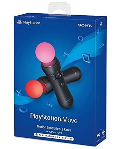 Лот: 9667516. Фото: 1. Набор контроллеров (мувы) PS Move... Аксессуары для игровых приставок, консолей, геймпады