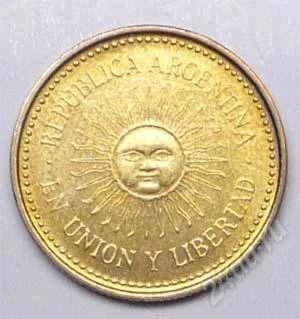 Лот: 1577098. Фото: 1. Аргентина. 5 сентаво 2005г. Америка