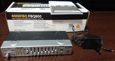 Лот: 17059933. Фото: 1. Эквалайзер Behringer FBQ800. Микшеры, предусилители, микрофонные эффекты
