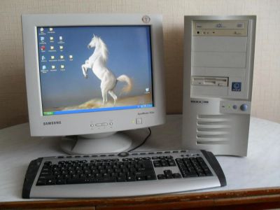 Лот: 4433887. Фото: 1. Рабочий компьютер . Celeron 1300... Компьютеры в сборе