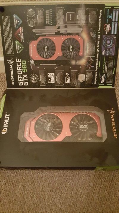 Лот: 11959730. Фото: 1. Видеокарта Palit GeForce GTX 980... Видеокарты