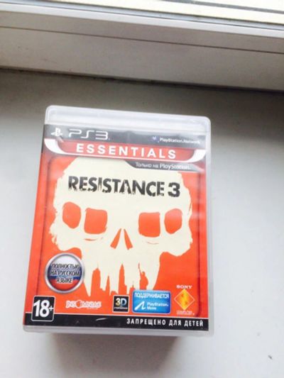 Лот: 9514836. Фото: 1. Игра на PS3 "Resistance 3" с рубля. Игры для консолей