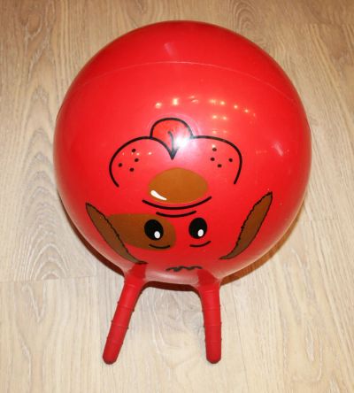 Лот: 7055516. Фото: 1. Мяч гимнастический с рожками... Другое (игрушки)