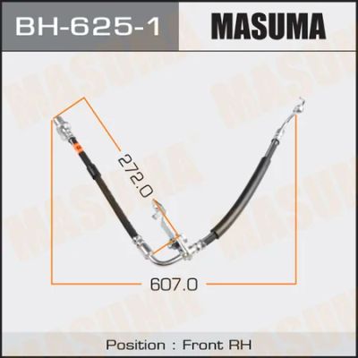 Лот: 18590401. Фото: 1. Шланг тормозной masuma mz- front... Тормозная система