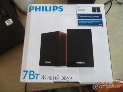 Лот: 6429068. Фото: 1. Колонки 2.0 Philips SPA20. Акустические системы