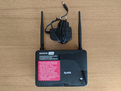 Лот: 11958399. Фото: 1. Wi-Fi роутер ZYXEL Keenetic Viva. Маршрутизаторы (роутеры)