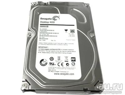 Лот: 17182343. Фото: 1. Жесткий диск 3tb Desktop Seagate... Жёсткие диски (HDD)