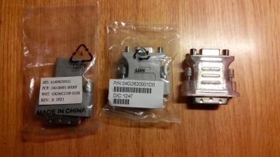 Лот: 4548008. Фото: 1. DVI - VGA и DVI - HDMI. Шлейфы, кабели, переходники