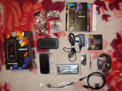 Лот: 2896650. Фото: 1. Nokia 5800 Xpress Music Black... Смартфоны