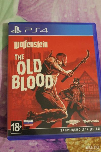 Лот: 9175658. Фото: 1. Wolfenstein: The Old Blood ps4. Игры для консолей