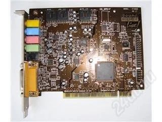Лот: 144910. Фото: 1. Creative Sound Blaster Live! 5... Звуковые карты