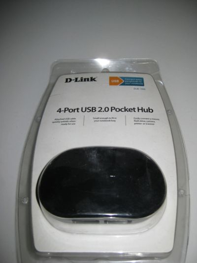 Лот: 16978747. Фото: 1. USB-концентратор D-link DUB-1040... USB хабы