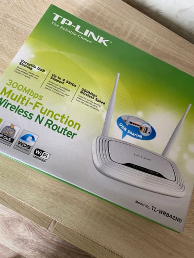 Лот: 18072195. Фото: 1. роутер TP-LINK TL-WR842ND. Маршрутизаторы (роутеры)