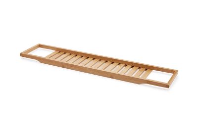 Лот: 23655324. Фото: 1. Полка на ванну BERKRAFT Bamboo. Полки, стеллажи, этажерки