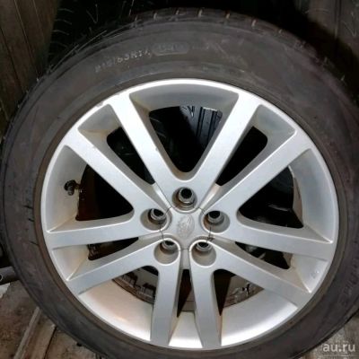 Лот: 12836435. Фото: 1. Колеса Enkei Subaru Forester SG5... Шины на дисках