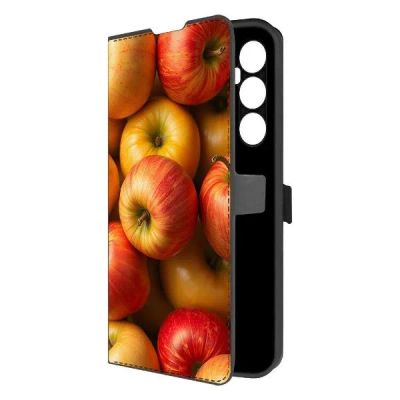 Лот: 25542917. Фото: 1. Чехол Krutoff Eco Book "Яблоки... Чехлы, бамперы