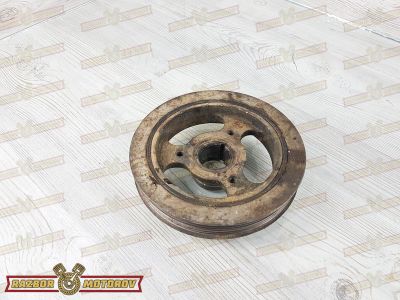 Лот: 23592409. Фото: 1. Шкив коленвала Mazda MPV GY GY0111400A. Двигатель и элементы двигателя