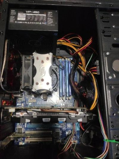Лот: 14344367. Фото: 1. комп core i5/8ram/120ssd/500hdd... Компьютеры в сборе