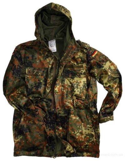 Лот: 3610152. Фото: 1. German Army Parka Flecktarn Оригинал. Другое (туризм, охота, рыбалка, самооборона)